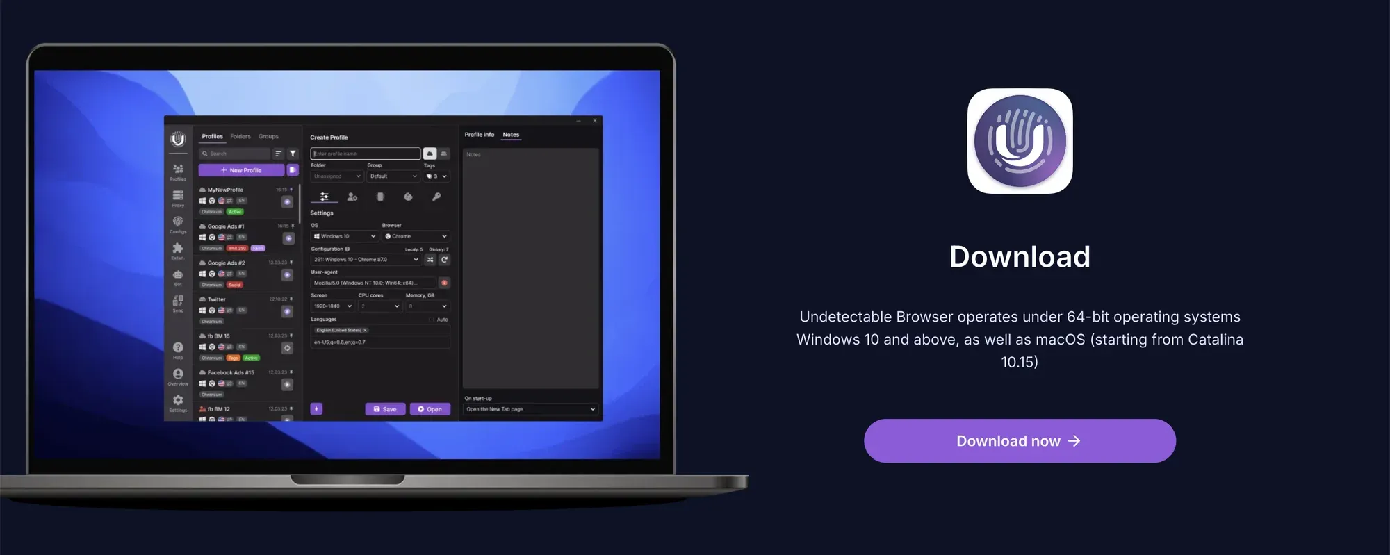 What are the advantages of Undetectable Browser?
